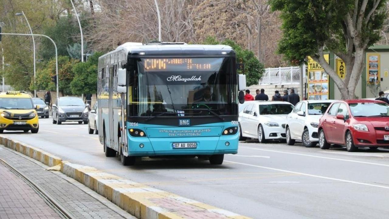 Antalya’da ulaşıma yüzde 56 zam