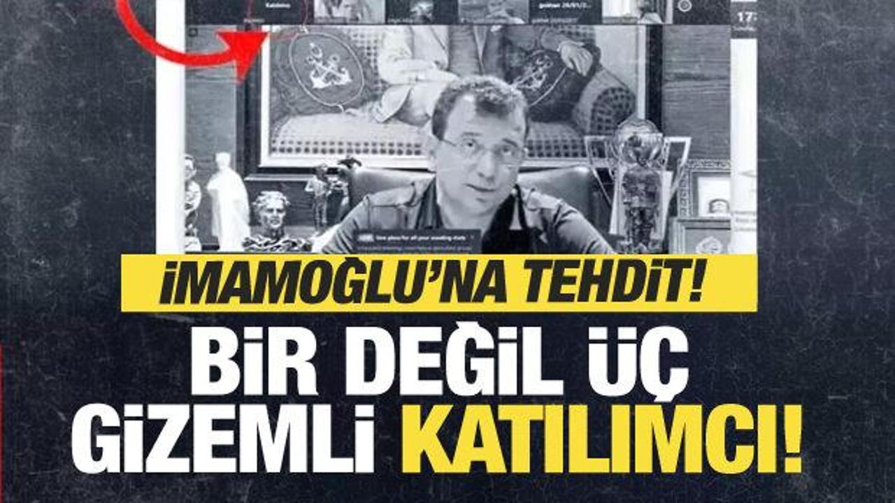 CHP’deki gizli toplantıda bir değil üç gizemli katılımcı! İmamoğlu’na tehdit…