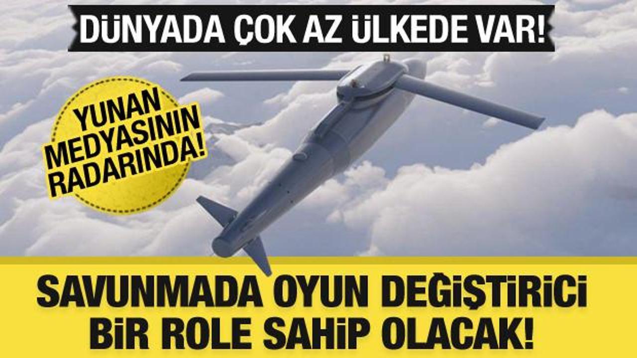 Dünyada çok az ülkede var… ‘UÇA’ Yunan medyasının radarında!