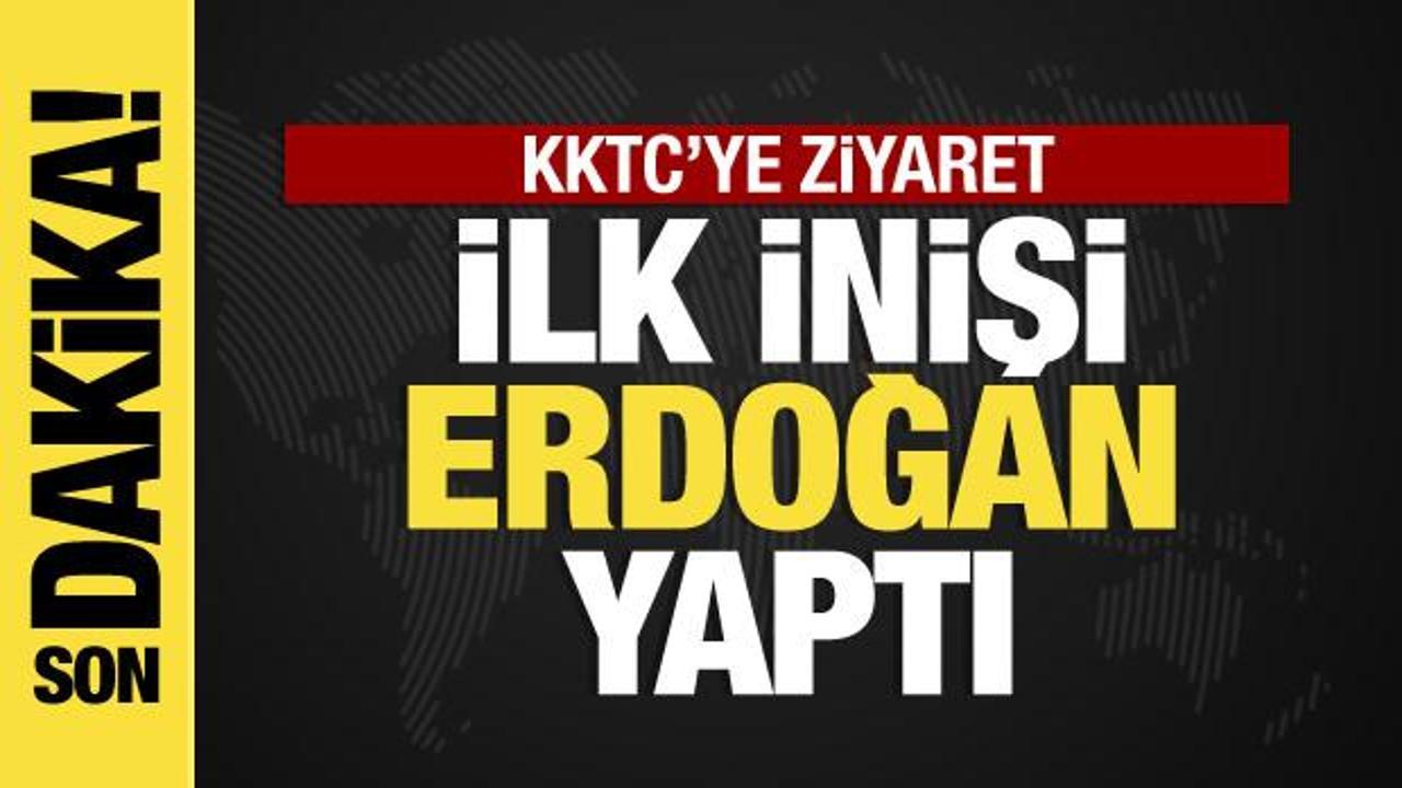 Erdoğan’ın uçağı yeni havalimanında