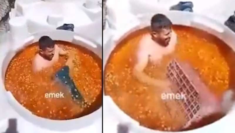 Manisa’da çıplak halde zeytin sepetlemeye inceleme