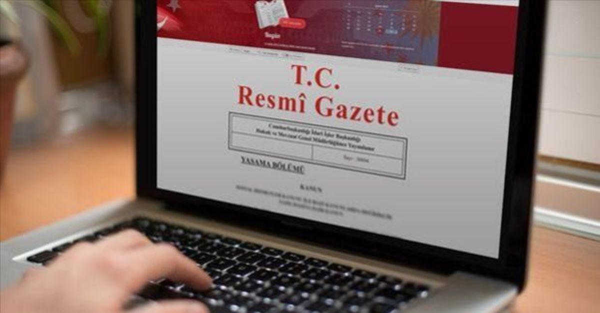 Resmi Gazete’de bugün (22.07.2023)