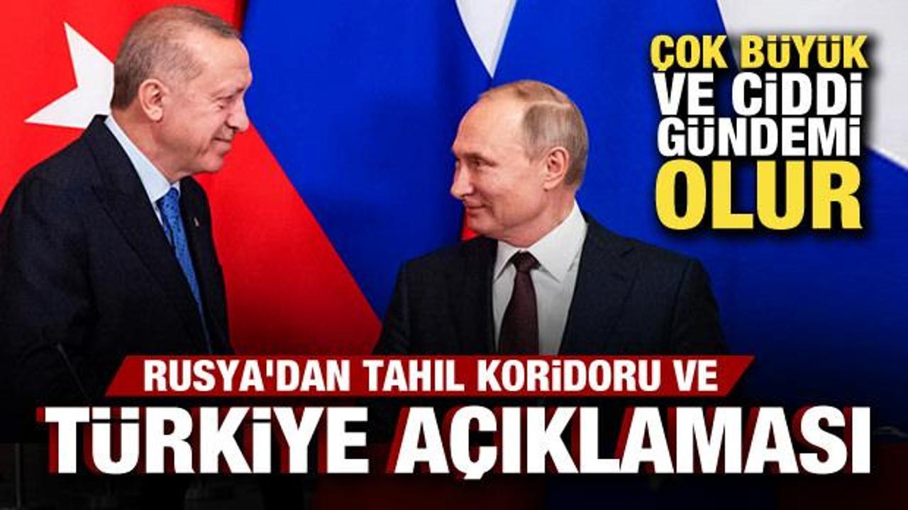 Rusya’dan tahıl koridoru anlaşması ve Türkiye açıklaması: Çok büyük gündemi olur