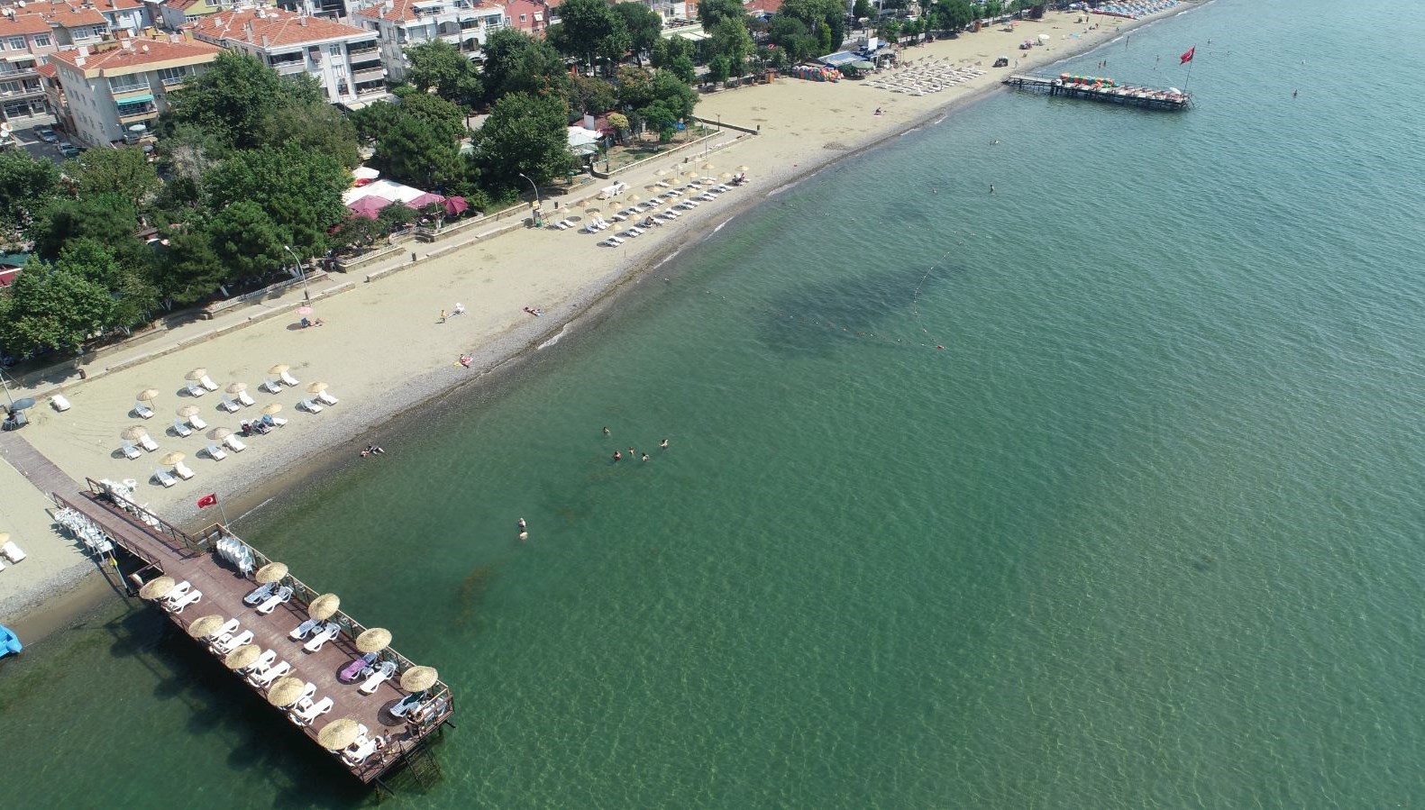 Şarköy tatilcileri mavi ve yeşille buluşturuyor