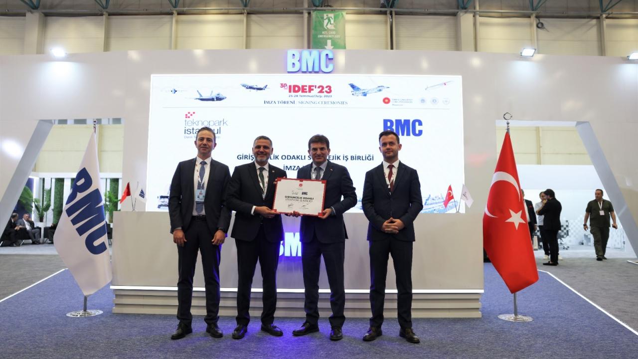 Teknopark İstanbul, IDEF’23’te yeni anlaşmalara imza attı