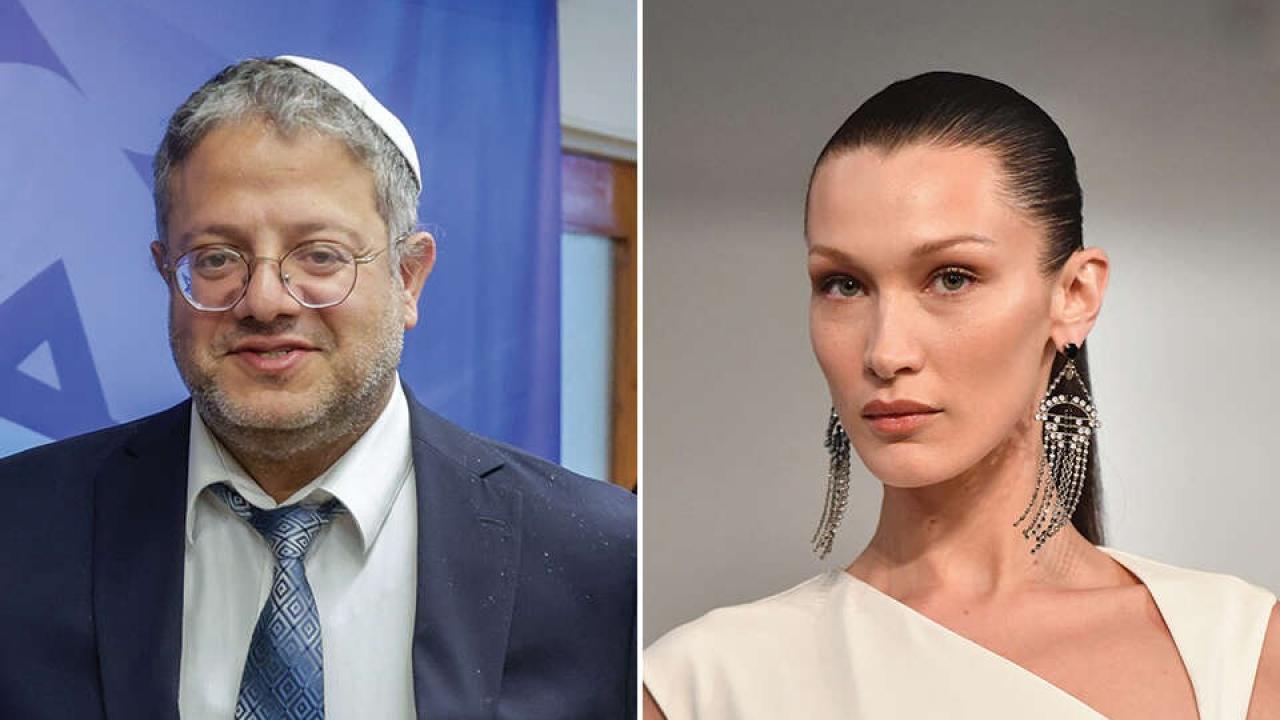 Bella Hadid’den İsrailli Bakan’a tepki! Ben-Gvir’den cevap