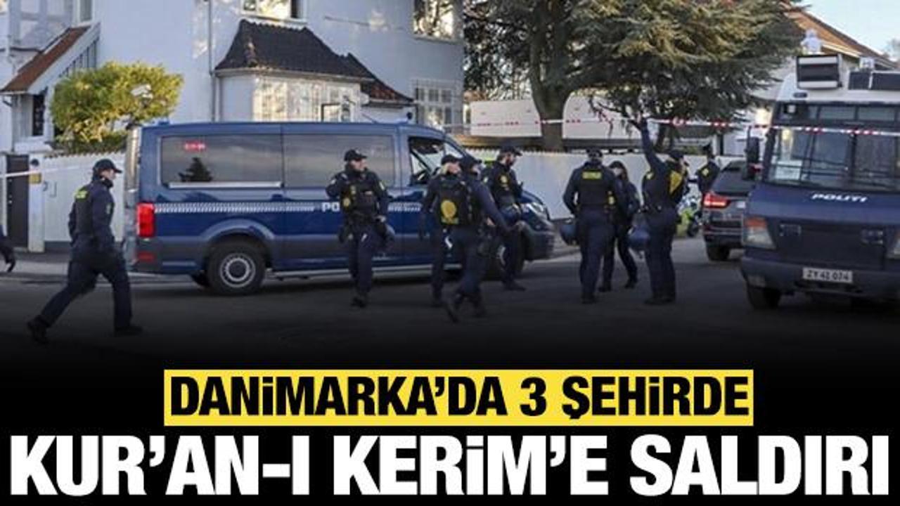 Danimarka’da birden fazla şehirde Kur’an-ı Kerim’e yönelik saldırı