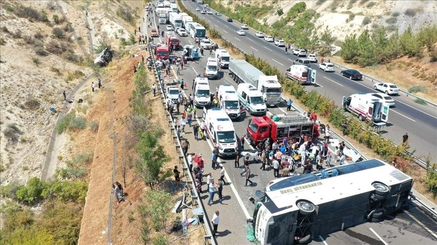 Gaziantep’te 16 kişinin öldüğü kazaya ilişkin otobüs şoförüne üst sınırdan ceza talebi