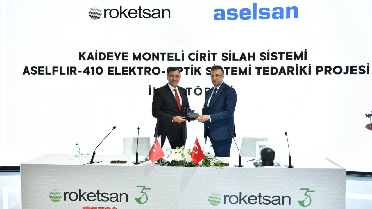 İmzalar atıldı… ASELSAN ve ROKETSAN arasında 11.9 milyon dolarlık sözleşme!