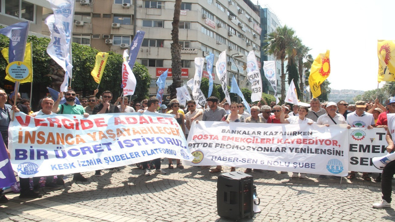 İzmir’de kamu emekçileri iş bıraktı: Bu daha başlangıç