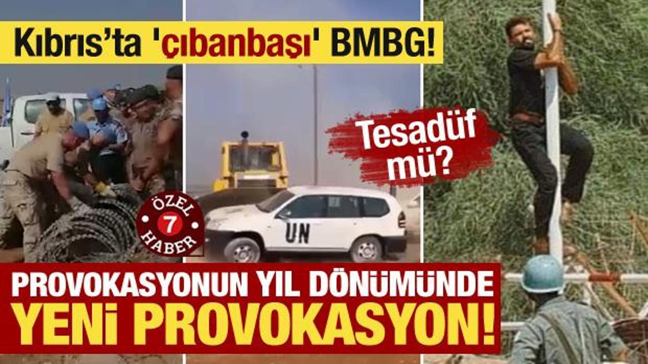 Kıbrıs’ta ‘çıbanbaşı’ BM Barış Gücü! Provokasyonun yıl dönümünde yeni provokasyon!