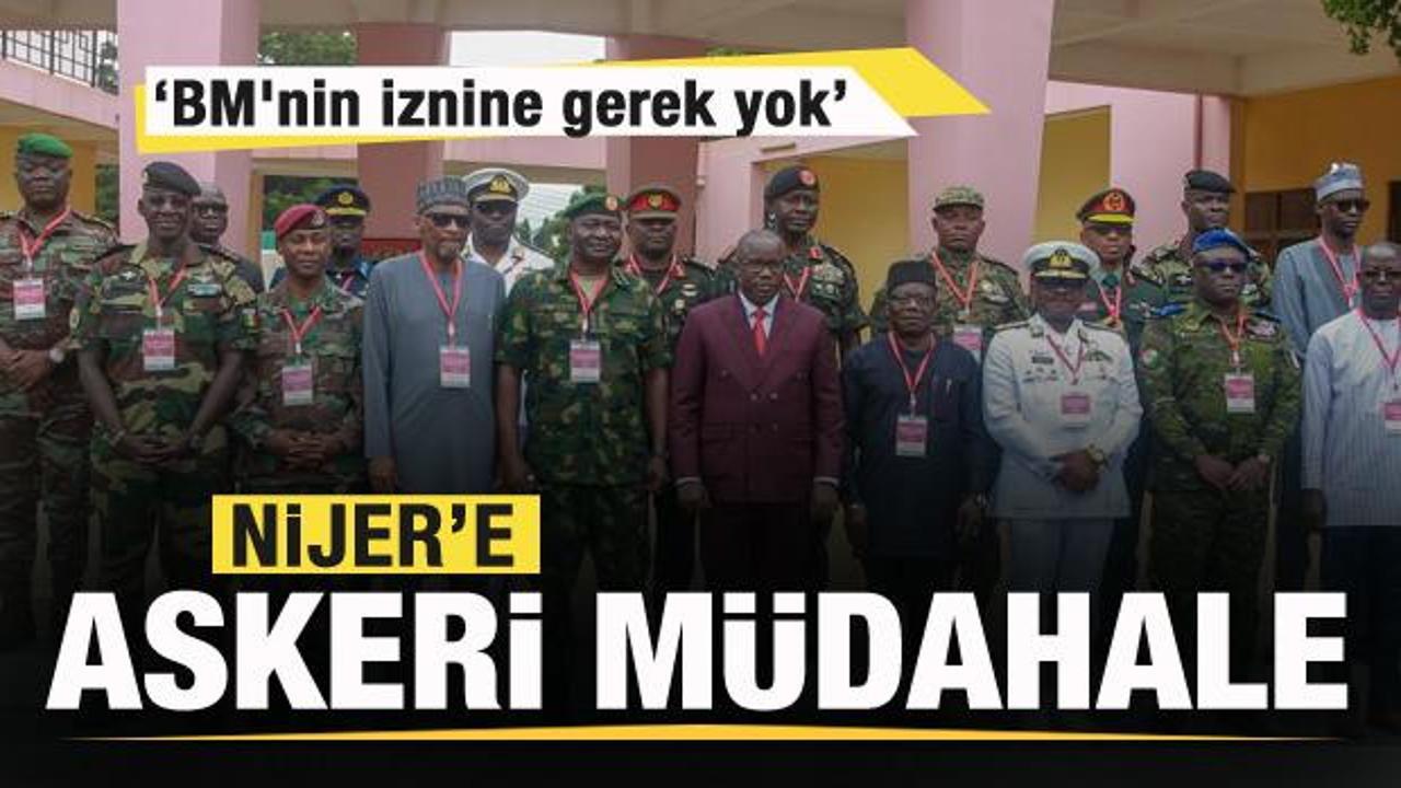 Nijer’e askeri müdahale: BM’nin iznine gerek yok