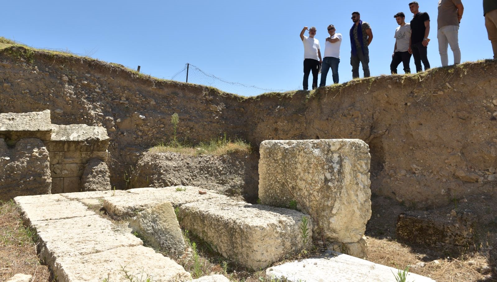 Pompeipolis Antik Kenti’ndeki anıtsal yapılar çok uluslu kazı ekibiyle gün yüzüne çıkarılıyor
