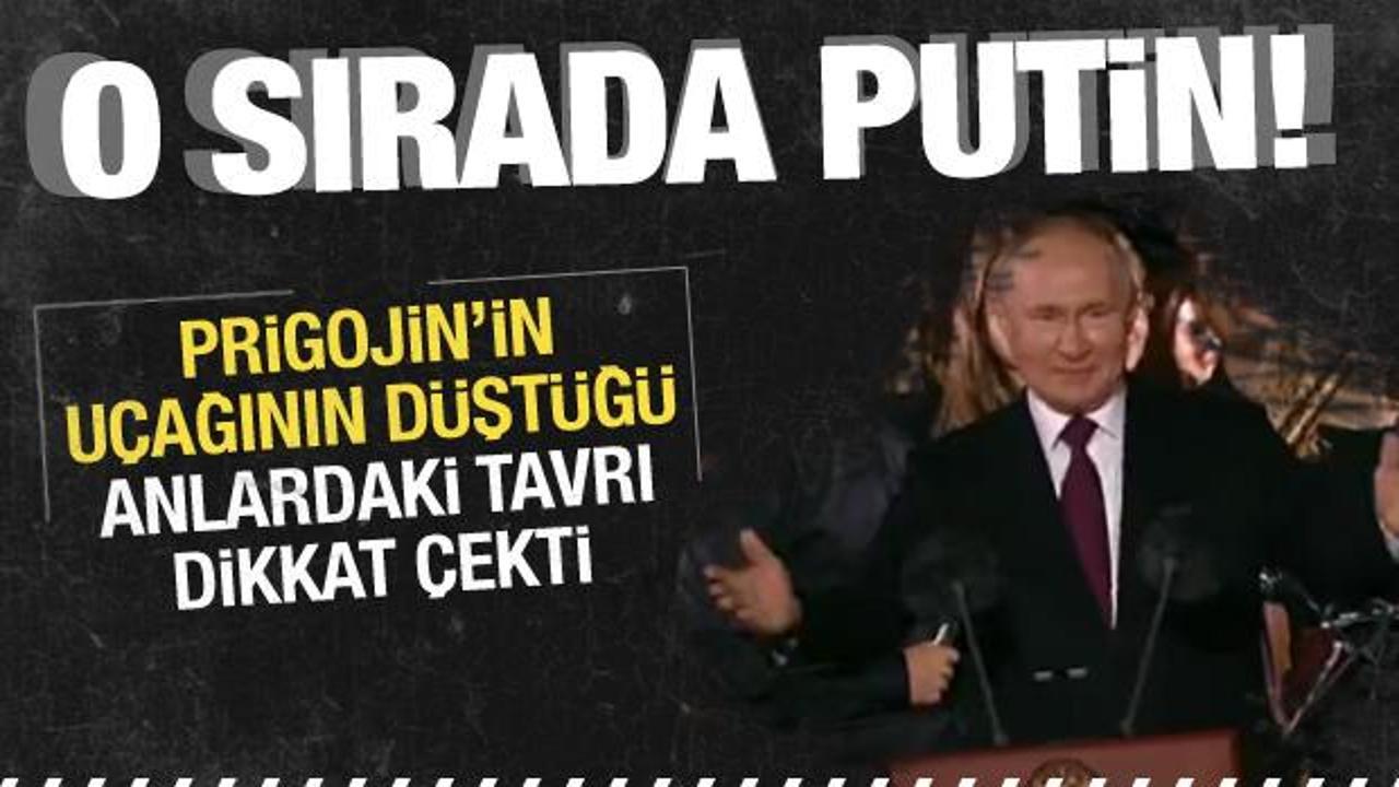 Prigojin’in uçağının düştüğü anlarda Putin’in neşeli hali dikkatlerden kaçmadı!
