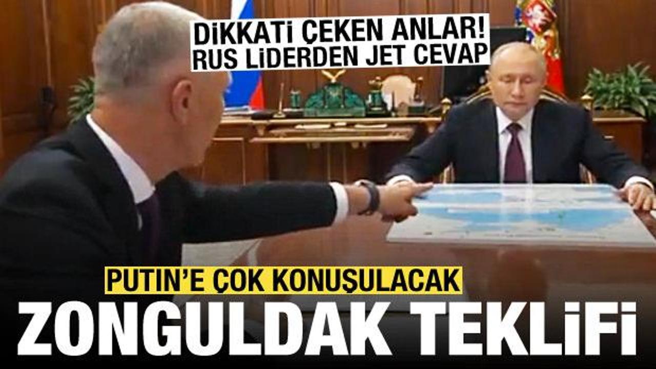Putin’e tahıl koridoru için Zonguldak teklifi
