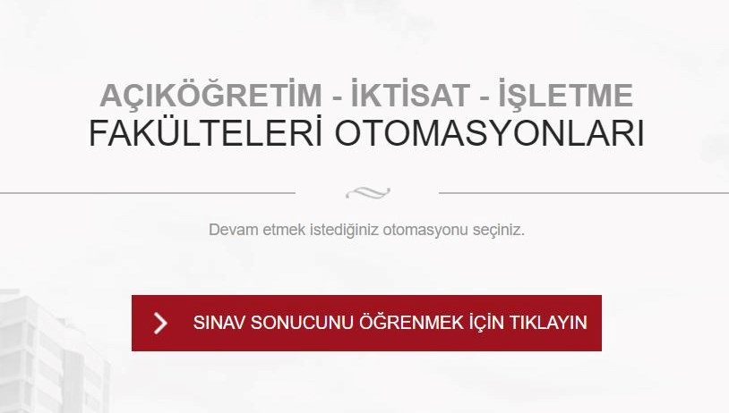 Anadolu Üniversitesi’nden yaz okulu sonuç duyurusu: AÖF yaz okulu sınav sonuçları açıklandı