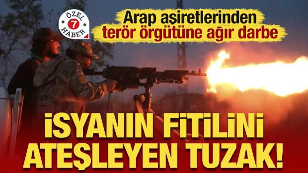 Arap aşiretlerinden terör örgütü YPG/PKK’ya darbe: İsyanın fitilini ateşleyen tuzak!