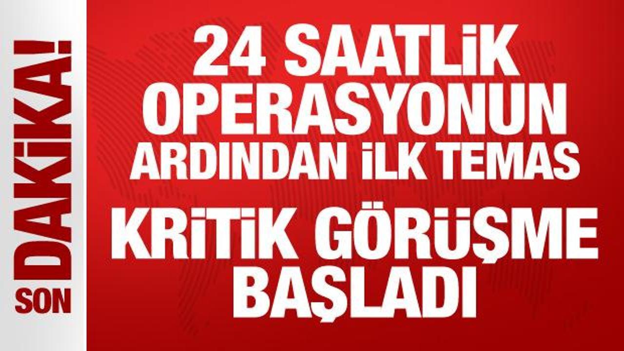 Azerbaycan ile Ermenistan arasında ilk temas: Kritik görüşme başladı!