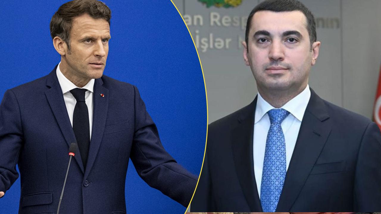 Azerbaycan’dan Macron’un Ermenistan yanlısı açıklamalarına tepki