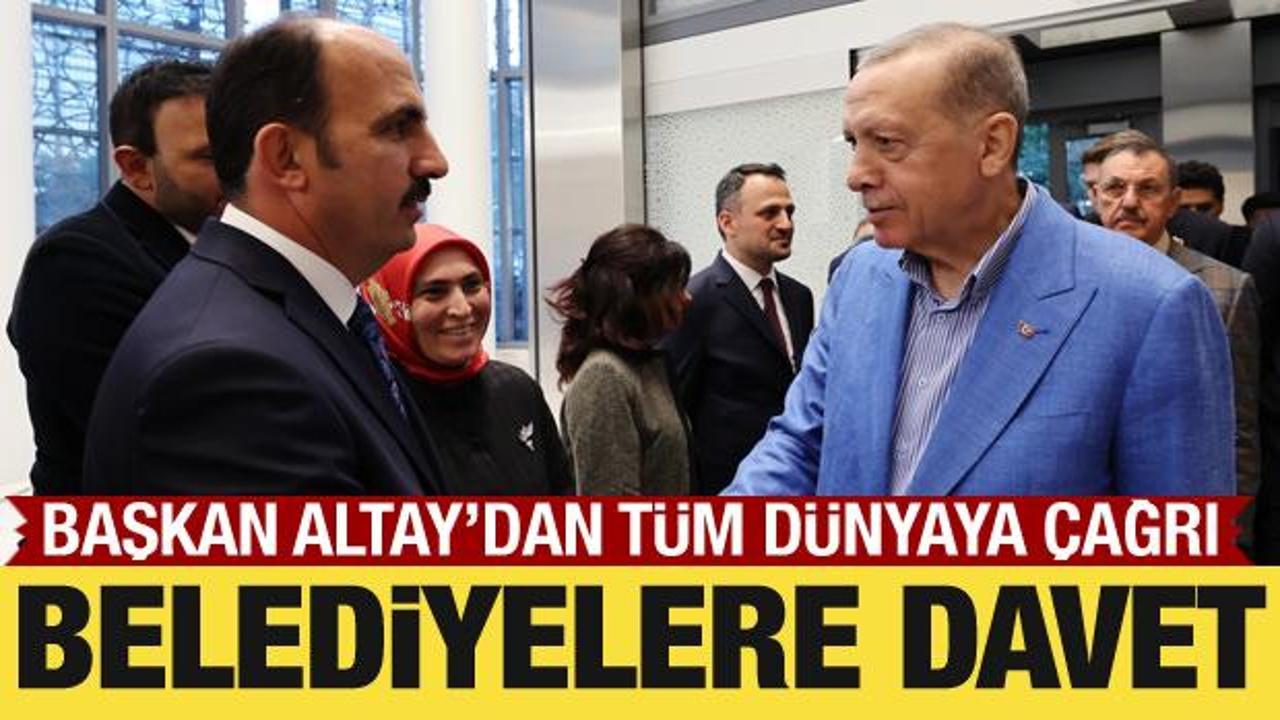 Başkan Altay BM’de dünya belediyelerine hitap etti