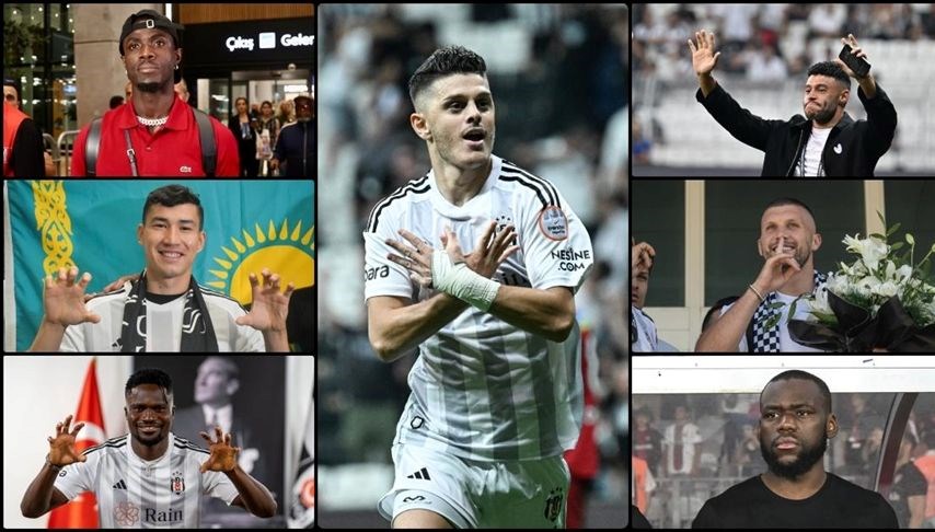 Beşiktaş kadrosunu transferlerle güçlendiriyor: 7 yabancı 9 takviye