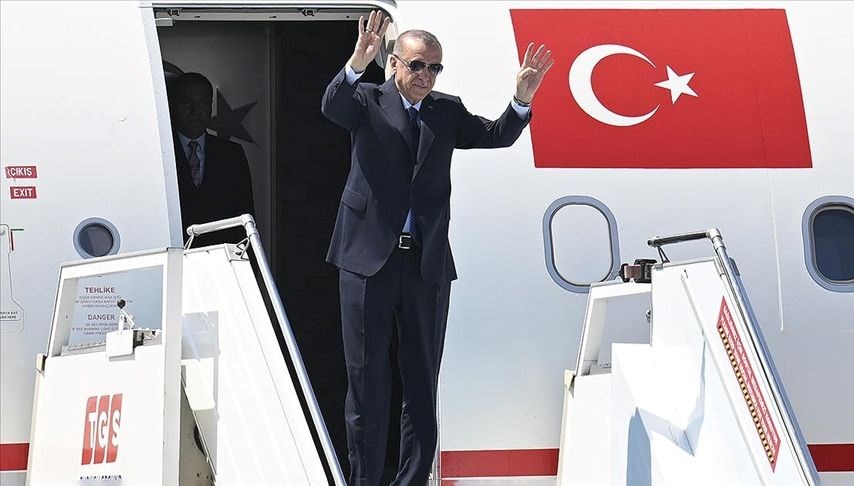 Cumhurbaşkanı Erdoğan, Nahçıvan’a gitti