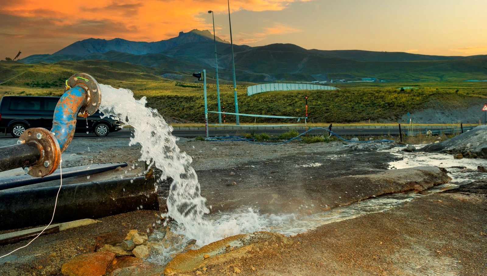 Erciyes Dağı’ndan termal su çıktı