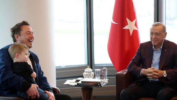 Erdoğan, Tesla ve SpaceX’in kurucusu Elon Musk’ı kabul etti