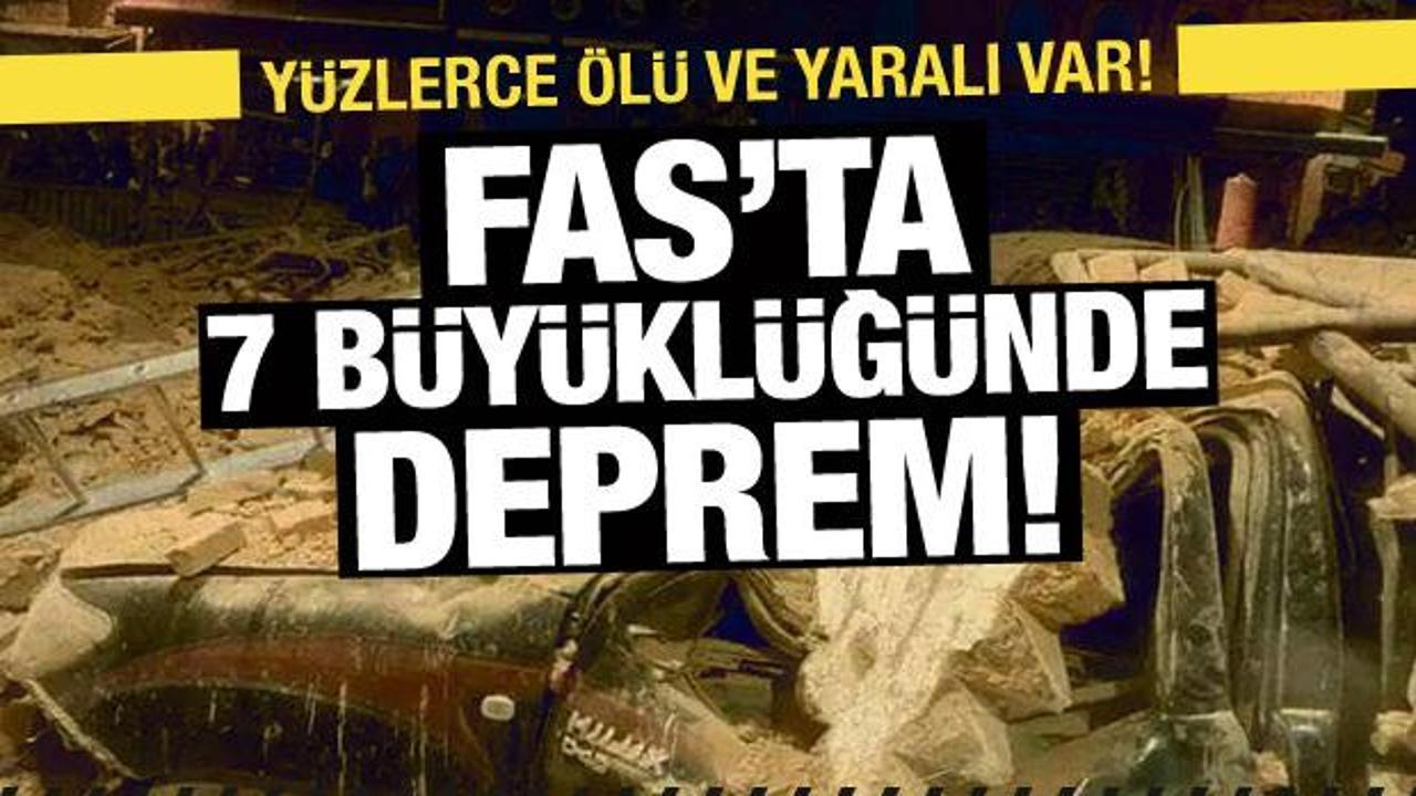 Fas’ta 7 büyüklüğünde deprem: Ölü sayısı 1037’ye yükseldi