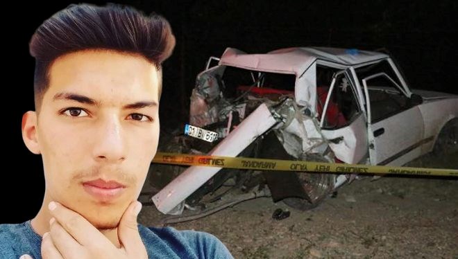 Feci kaza: Otomobile arkadan çarpan otomobilin sürücüsü öldü
