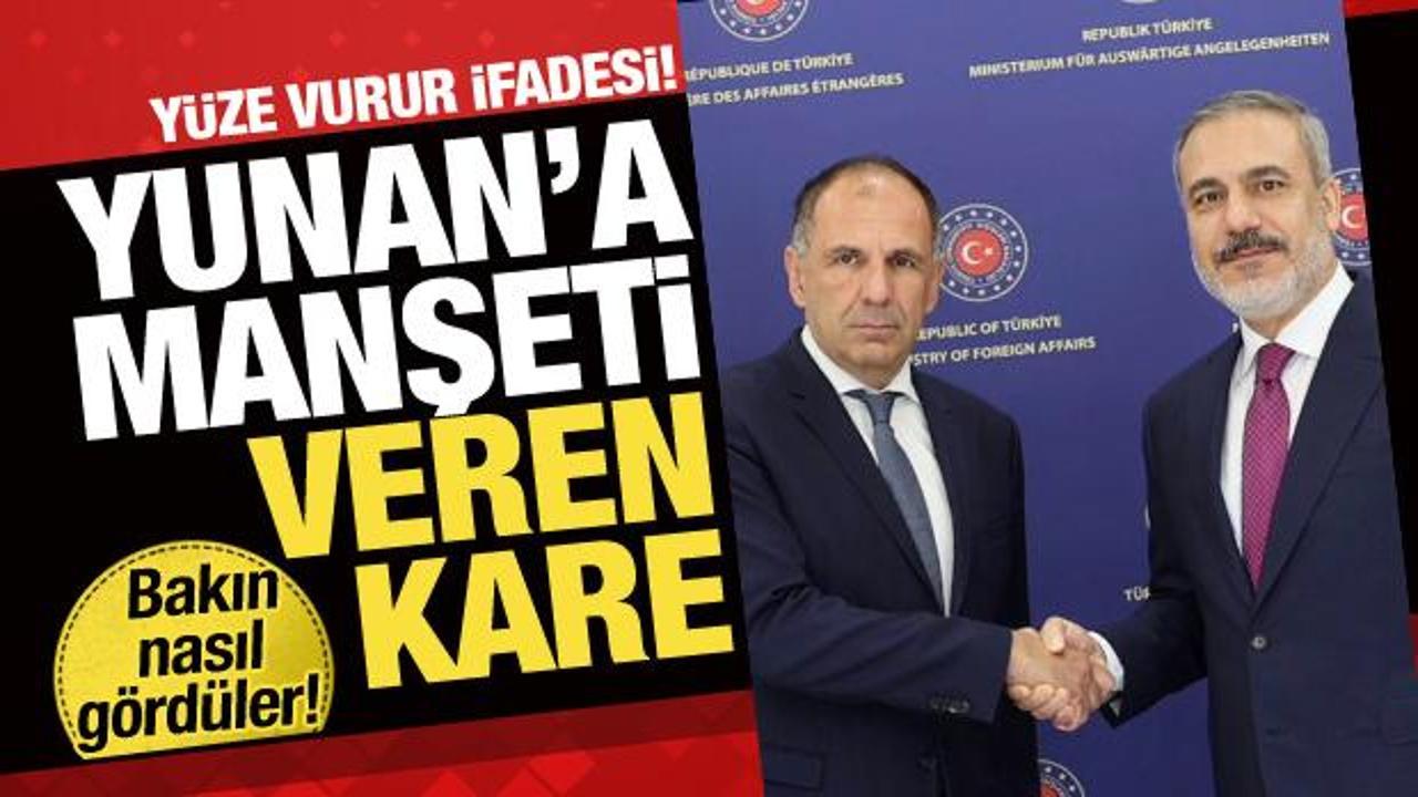 Fidan ve Yerapetritis’in görüşmesi Yunan basınında: Bizim için tek seçenek…