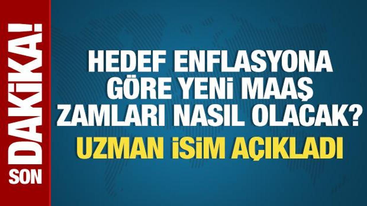 Hedef enflasyona göre yeni maaş zamları nasıl olacak? Uzman isim Haber7’ye açıkladı