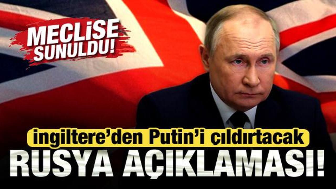 İngiltere’den Putin’i çıldırtacak Wagner kararı! Meclise sunuldu