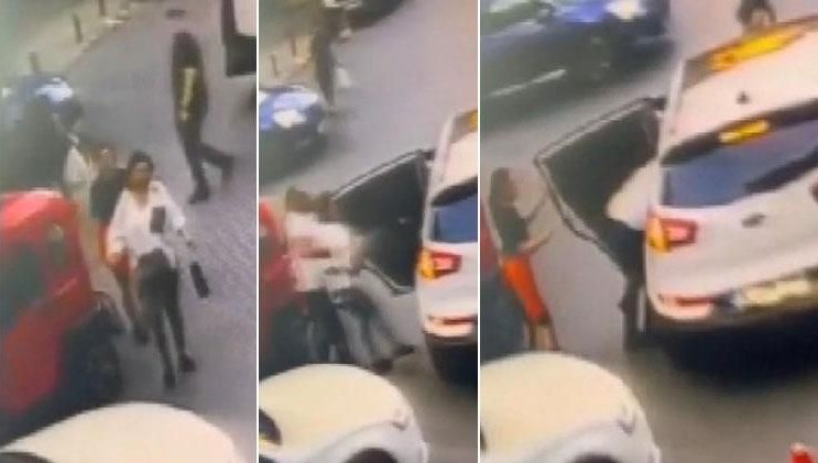 İstanbul’da caddede yürüyen kadın kaçırıldı