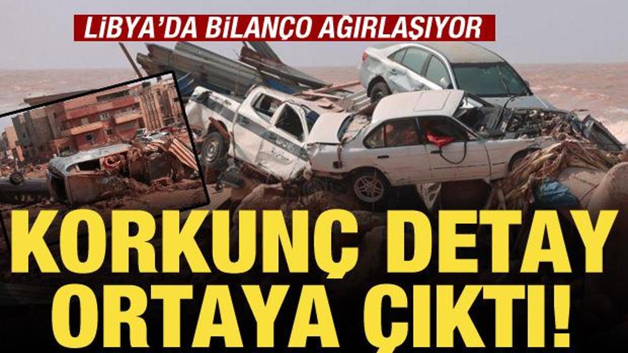 Libya’da bilanço artıyor: Can kaybı 5 bine çıktı, 10 bin kayıp var