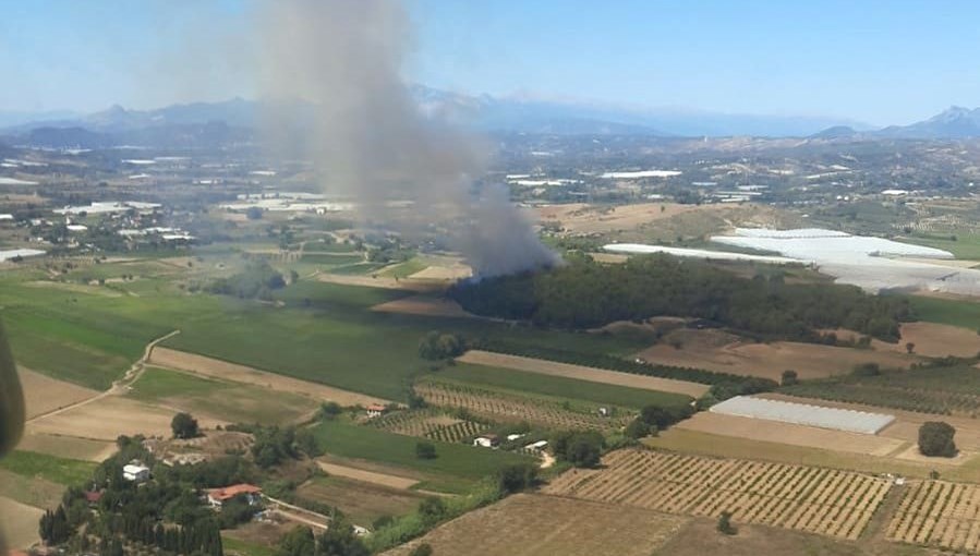 Manavgat ve Soma’da orman yangını (Havadan ve karadan müdahale ediliyor)