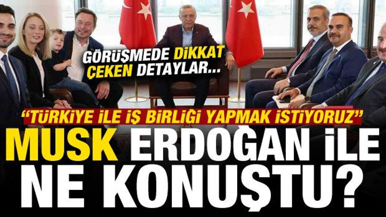 Musk, Erdoğan ile ne konuştu? Görüşmede dikkat çeken detaylar…