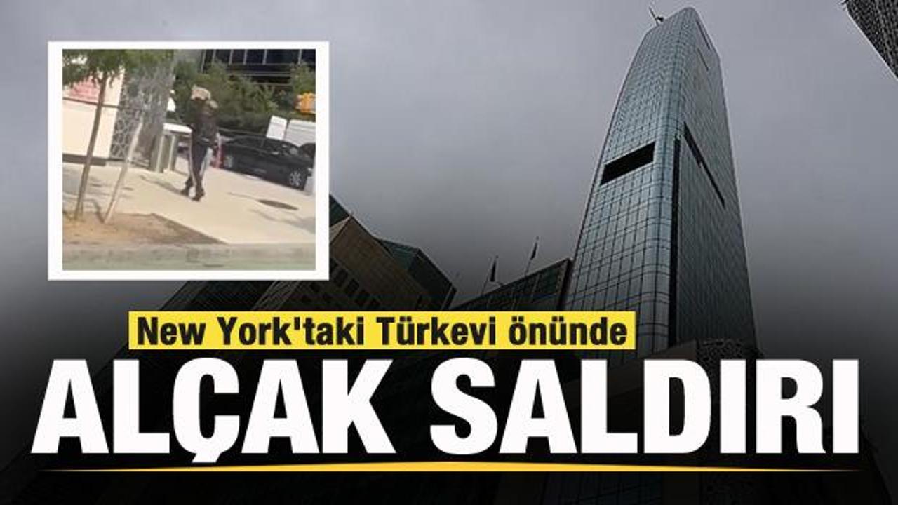 New York’taki Türkevi önünde Kur’an-ı Kerim’e saldırı! ABD’den tepki