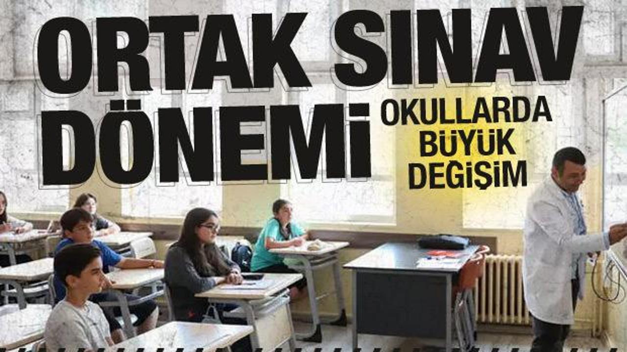 Okullar büyük değişimle açılıyor: Ortaokul ve liseye ortak sınav