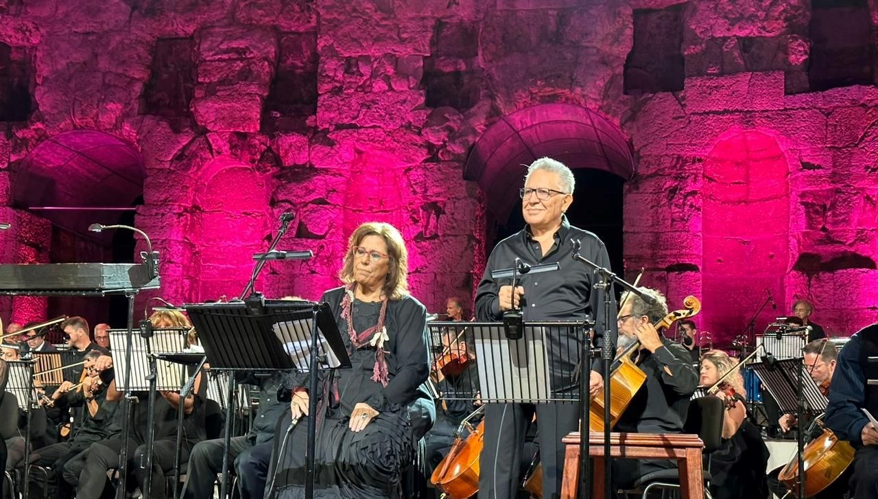 Zülfü Livaneli ile Yunan sanatçı Maria Faranduri Atina’da konser verdi