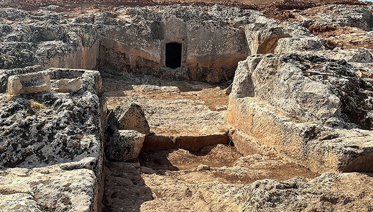 Adıyaman’daki Perre Antik Kenti’ndeki kazı çalışmalarında oda mezar bulundu