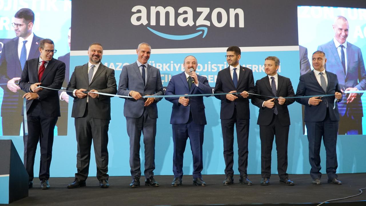 Amazon’un Tütkiye’deki ilk lojistik merkezi açıldı!