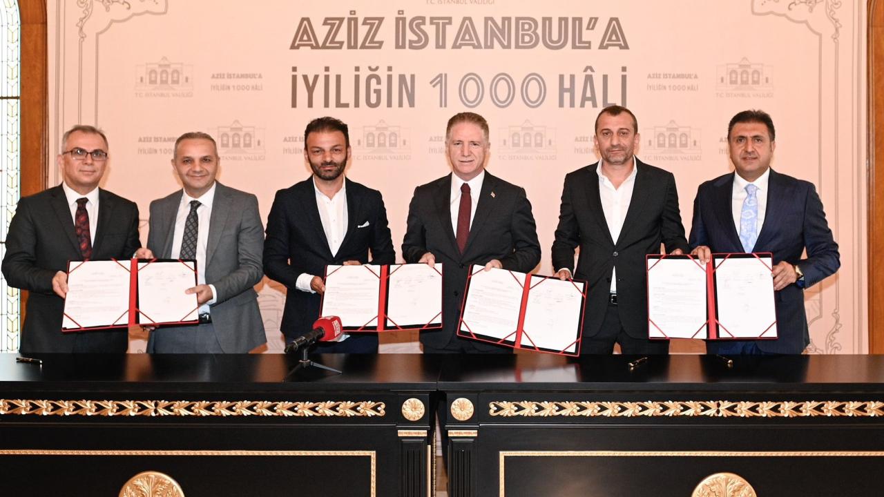 “Aziz İstanbul’a İyiliğin Bin Hali” projesi hayata geçirildi