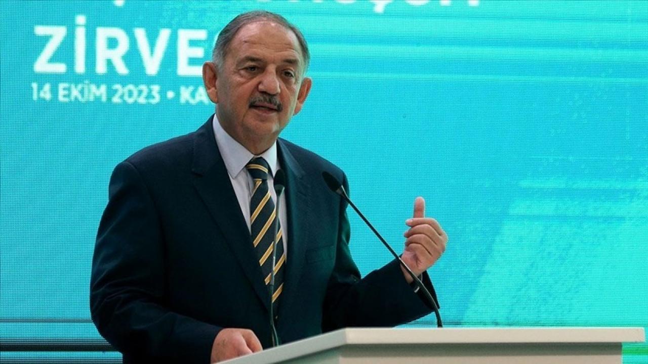 Bakan Özhaseki: 43 milyon ağaç kesilmekten kurtuldu