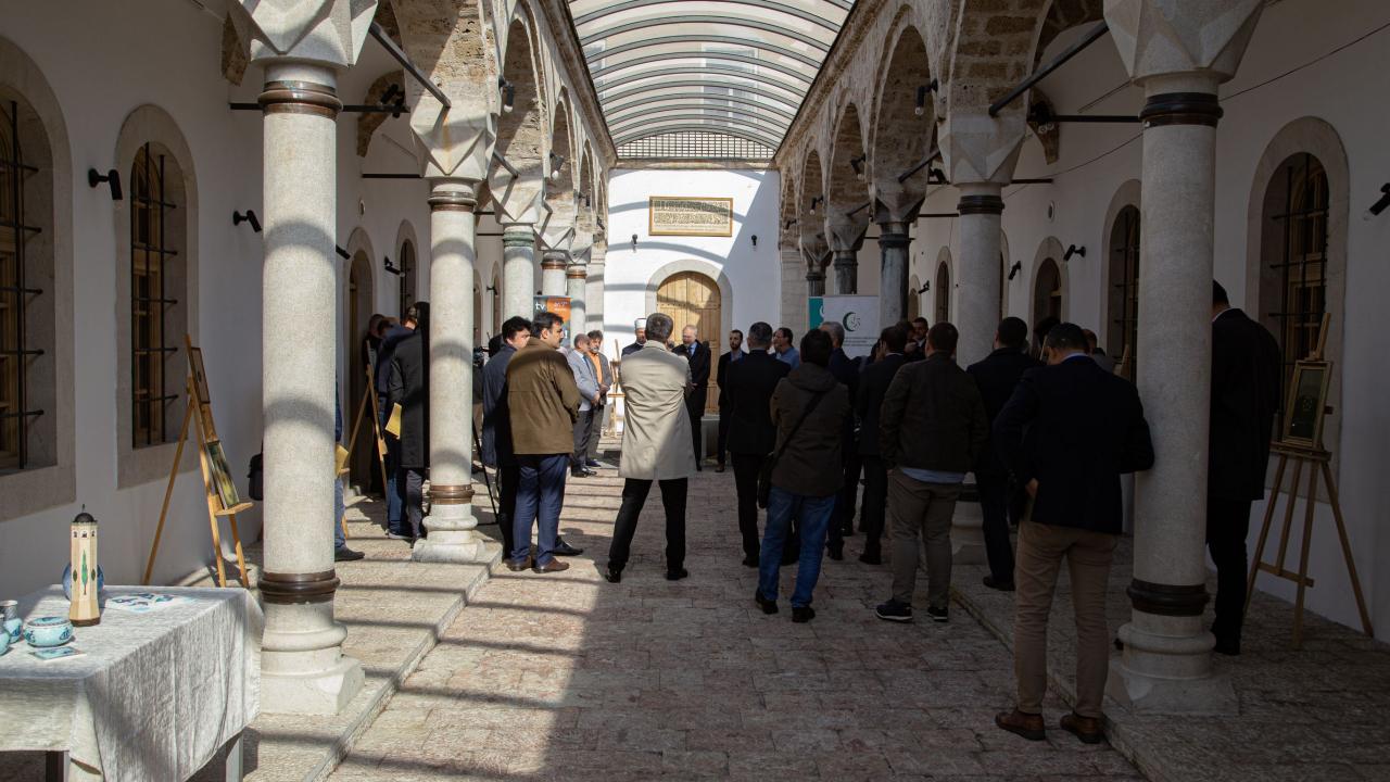 Bosna Hersek’in başkenti Saraybosna’da ‘Geleneksel Türk Sanatları Sergisi’ açıldı