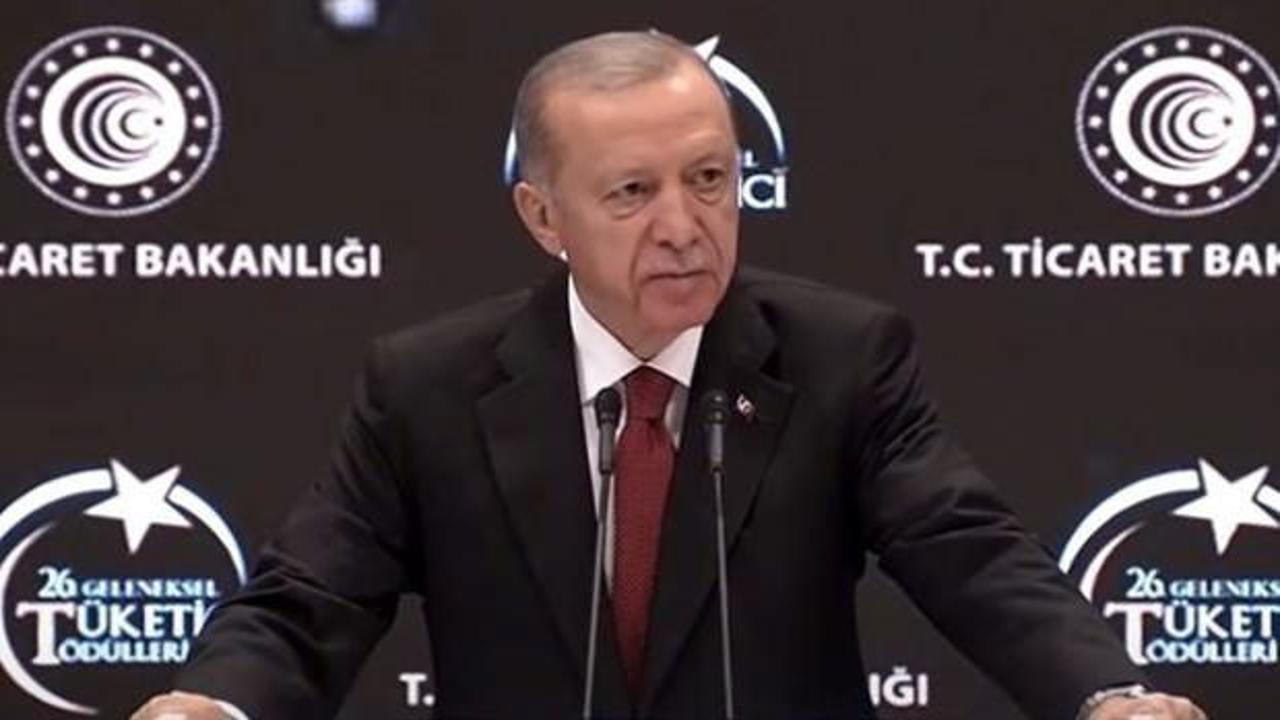 Cumhurbaşkanı Erdoğan: ‘Kıtlık var diyenler indirimlere başladı’