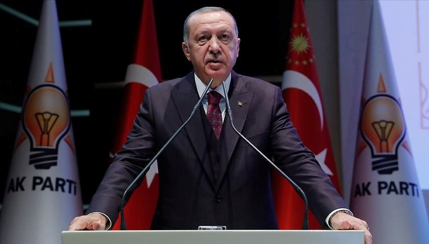 Cumhurbaşkanı Erdoğan’dan kongre mesaisi