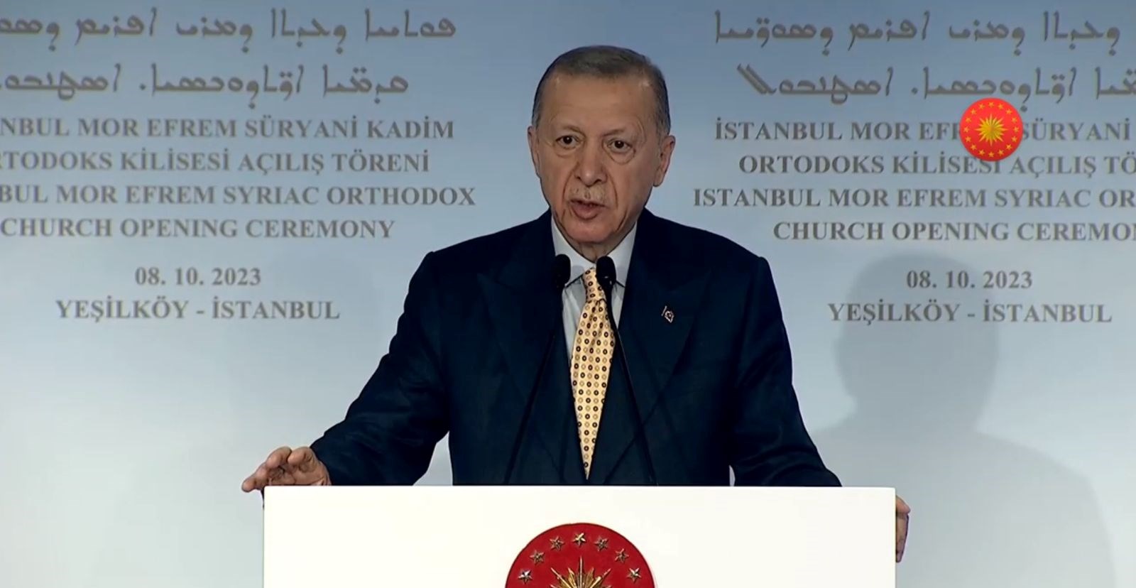 Cumhurbaşkanı Erdoğan: Türkiye farklı kültür ve inançları barış içinde yaşatmış örnek birikime sahip