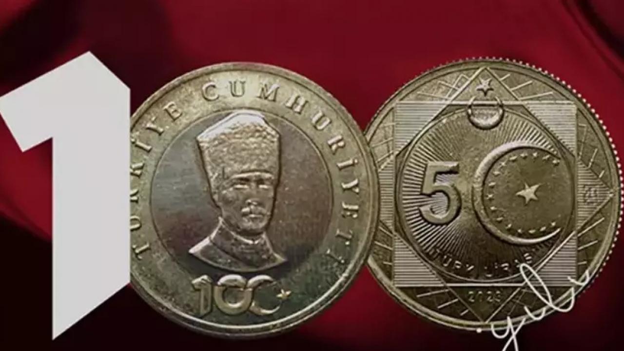 Cumhuriyetin 100. yılına özel hatıra parası! Bakan Şimşek’ten açıklama