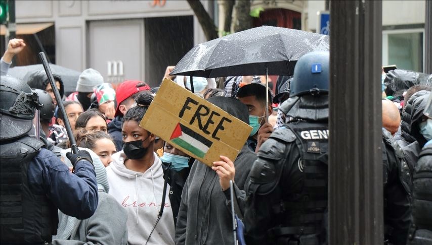 Fransa, Filistin’e destek gösterilerini yasakladı
